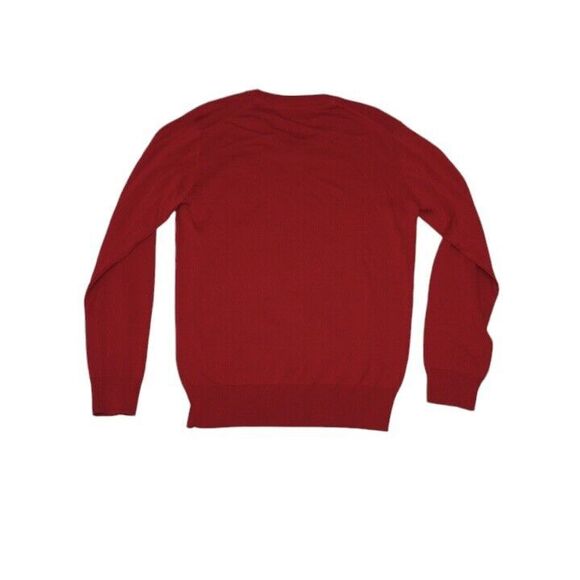 Ariat Men's Medium Pullover New Without Tags Red Long Sleeve V-Neck - Picture 7 of 7